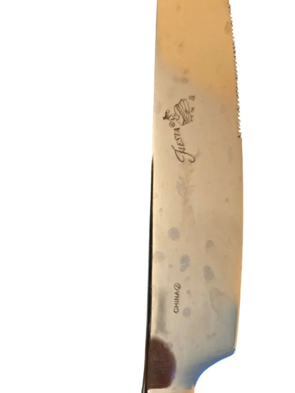 Fiesta Rainbow Celebration Butter Knives Set Of 5 Stainless Steel Handle Multico